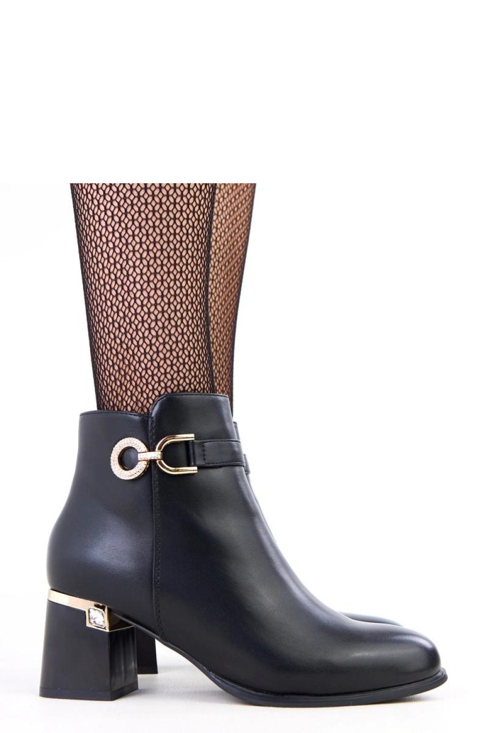 Botki Model Kaletto E8618 Black - Solea - obrazek 4