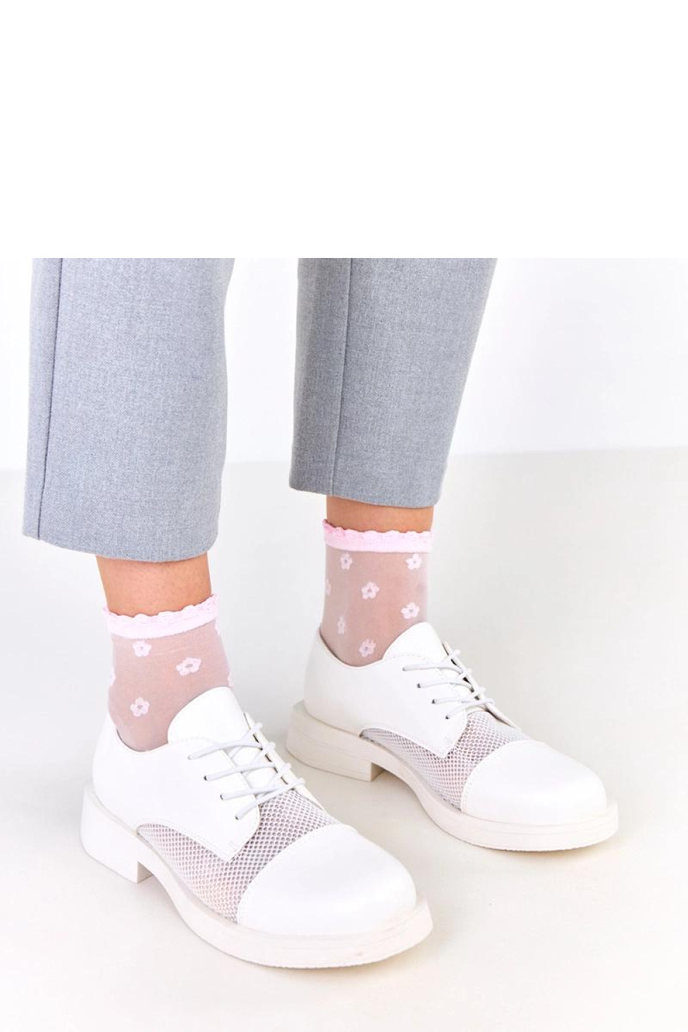 Półbuty Model Moris A21-8313 White - Solea - obrazek 2