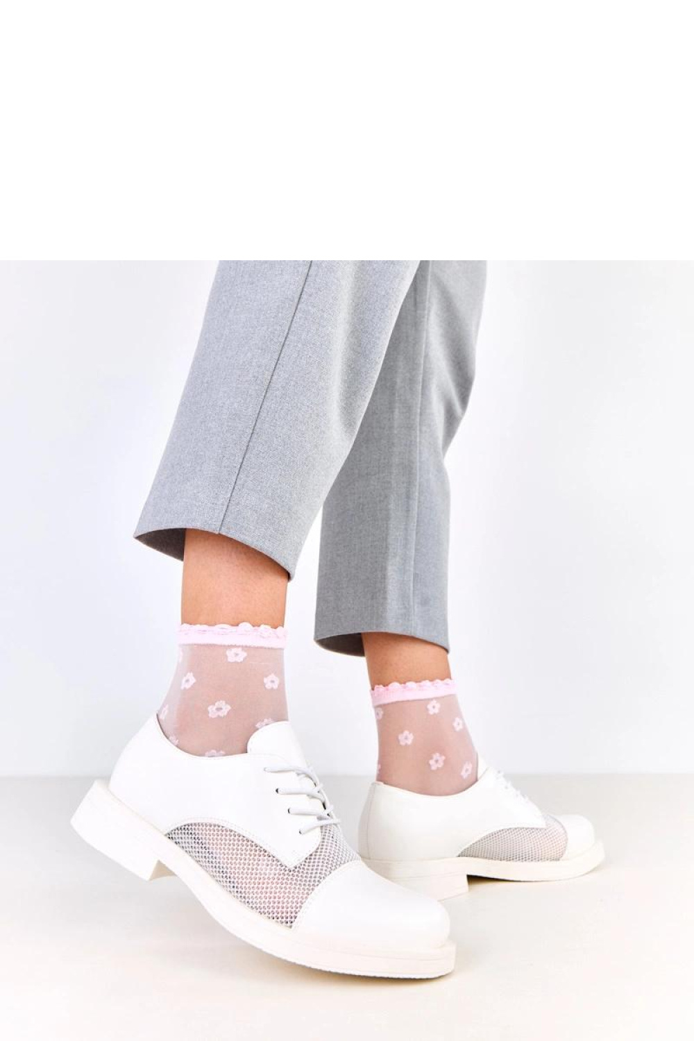 Półbuty Model Moris A21-8313 White - Solea - obrazek 3