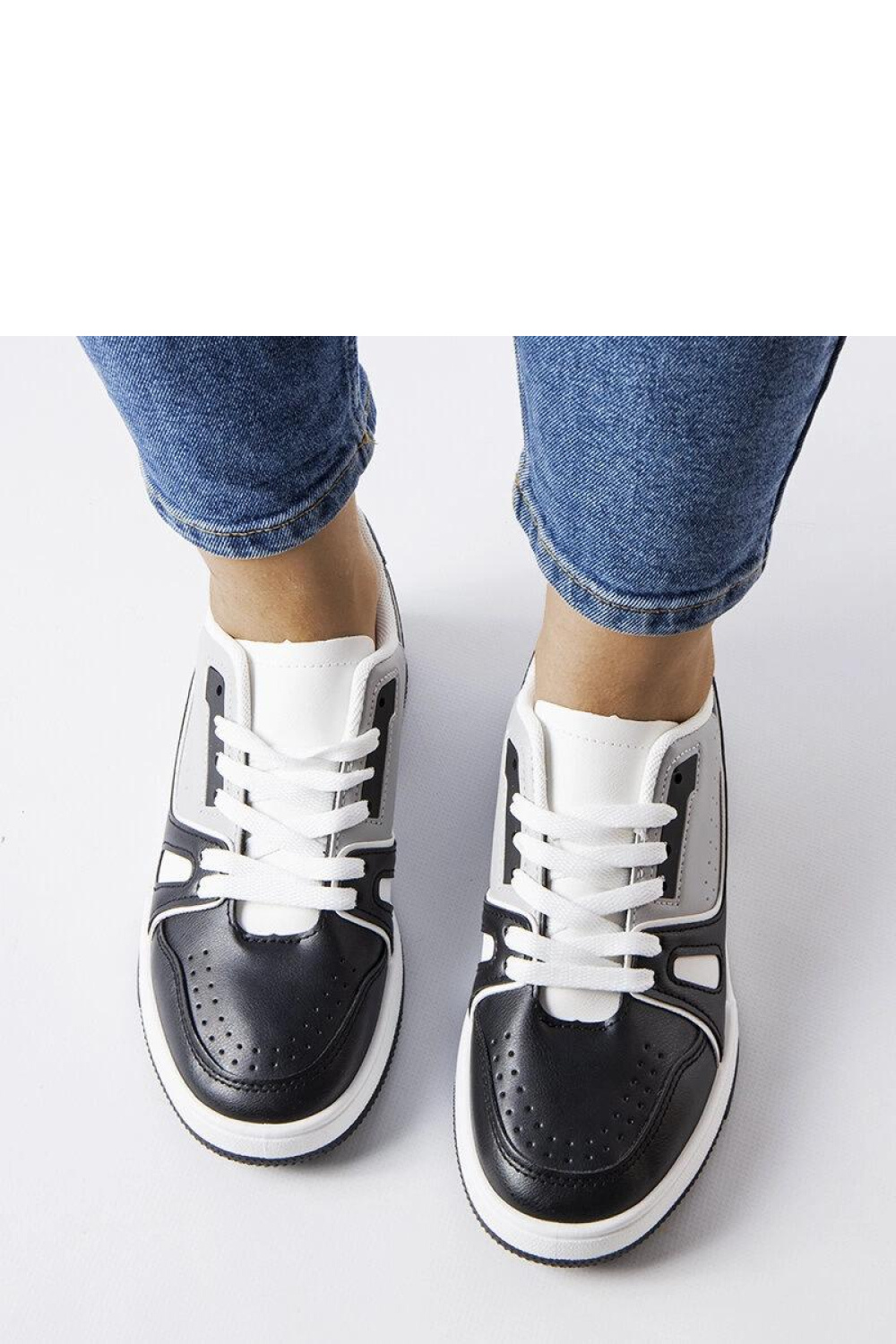 Czarne sportowe sneakersy Willson - Solea - obrazek 2