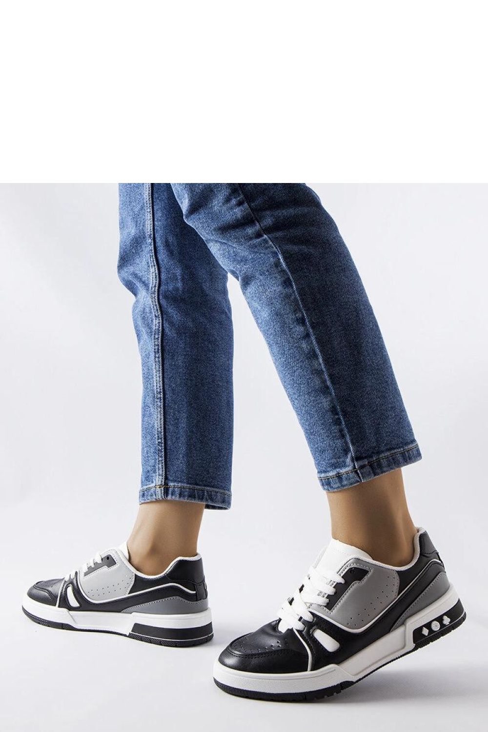 Czarne sportowe sneakersy Willson - Solea - obrazek 3