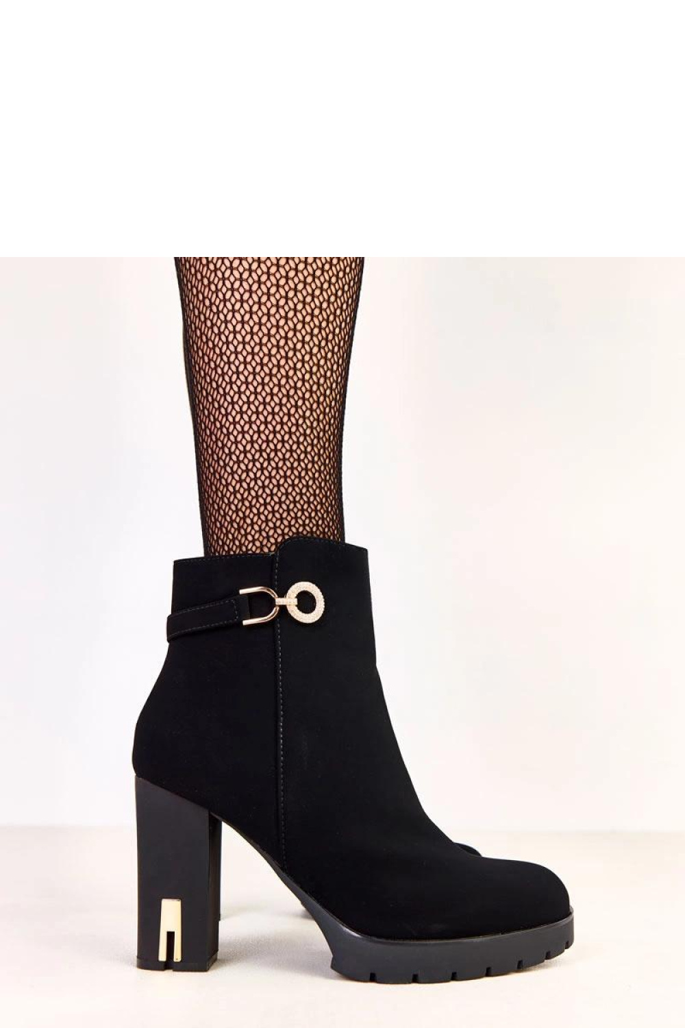 Botki Model Verona E8603 Black - Solea - obrazek 2