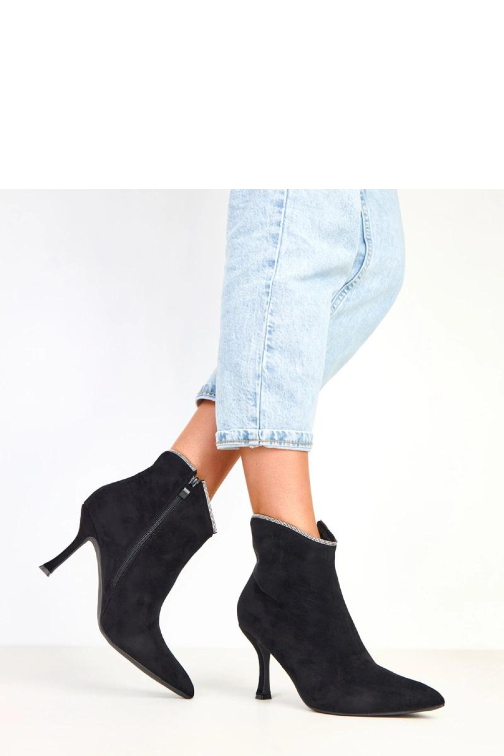 Botki Model Silvia ZTZ-2 Black - Solea - obrazek 2