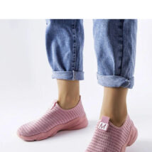 Różowe wsuwane buty sportowe damskie Azalee – Solea