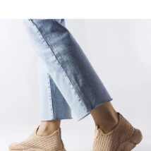 Beżowe sportowe sneakersy wsuwane Obenor – Solea