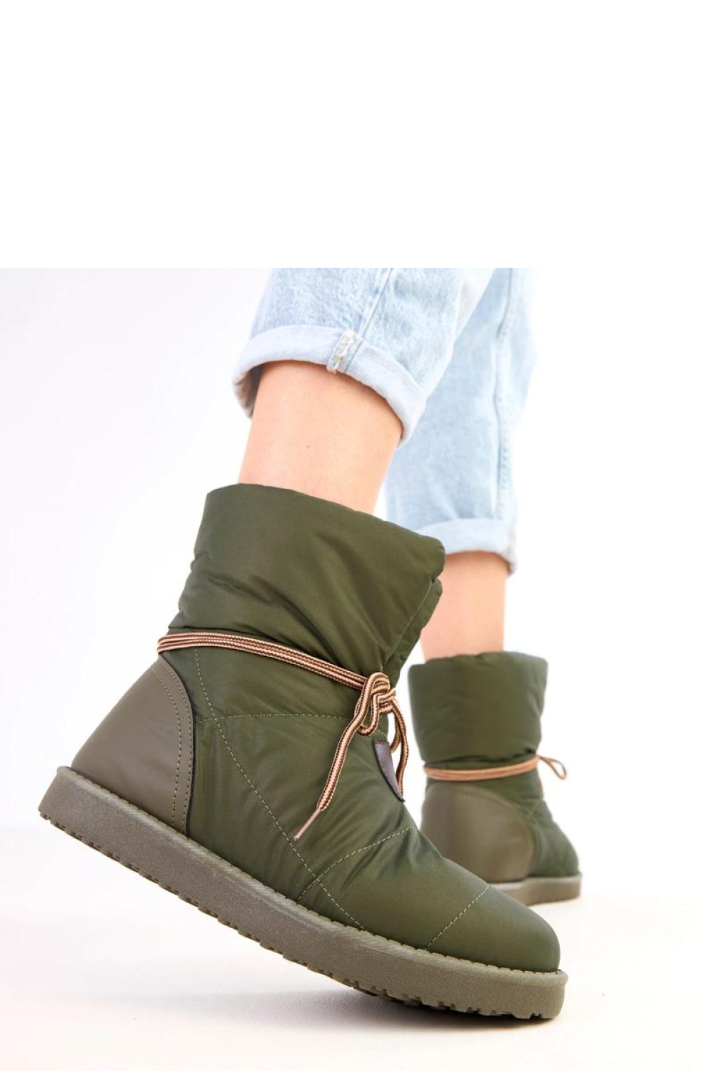 Śniegowce Model Temira 2I11-XD0978-05 Green - Solea - obrazek 3