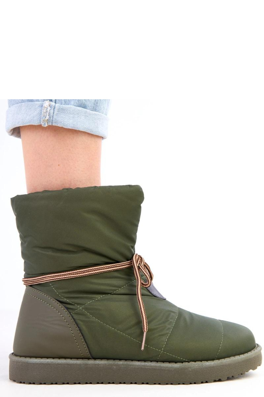 Śniegowce Model Temira 2I11-XD0978-05 Green - Solea - obrazek 4