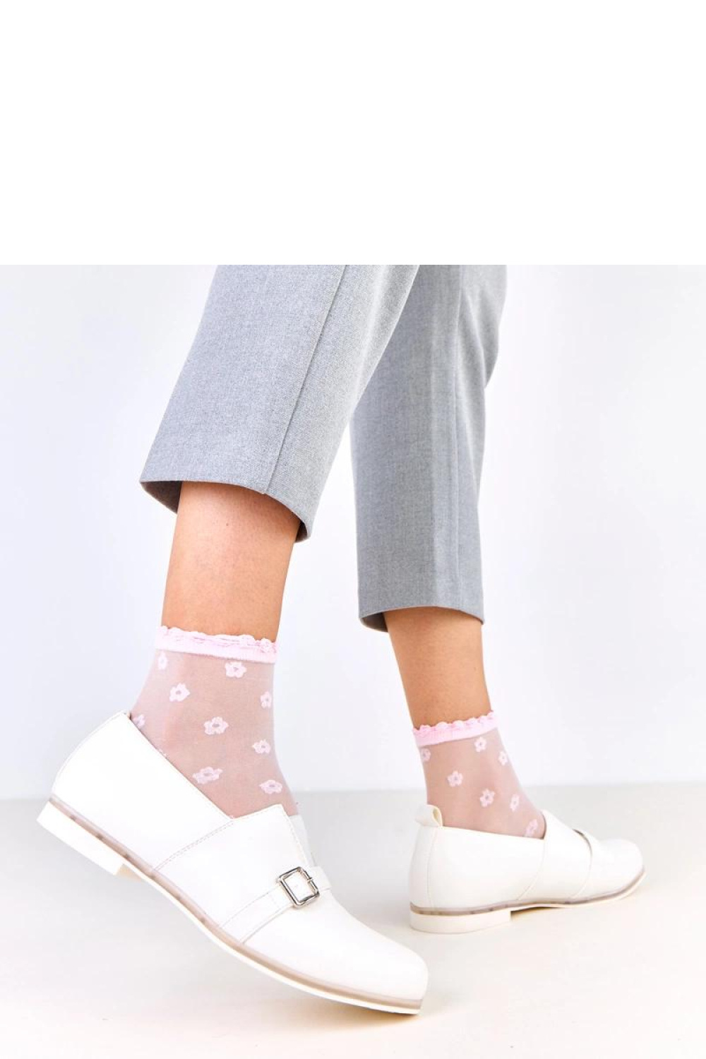 Półbuty Model Klensi C21-8661 White - Solea - obrazek 3