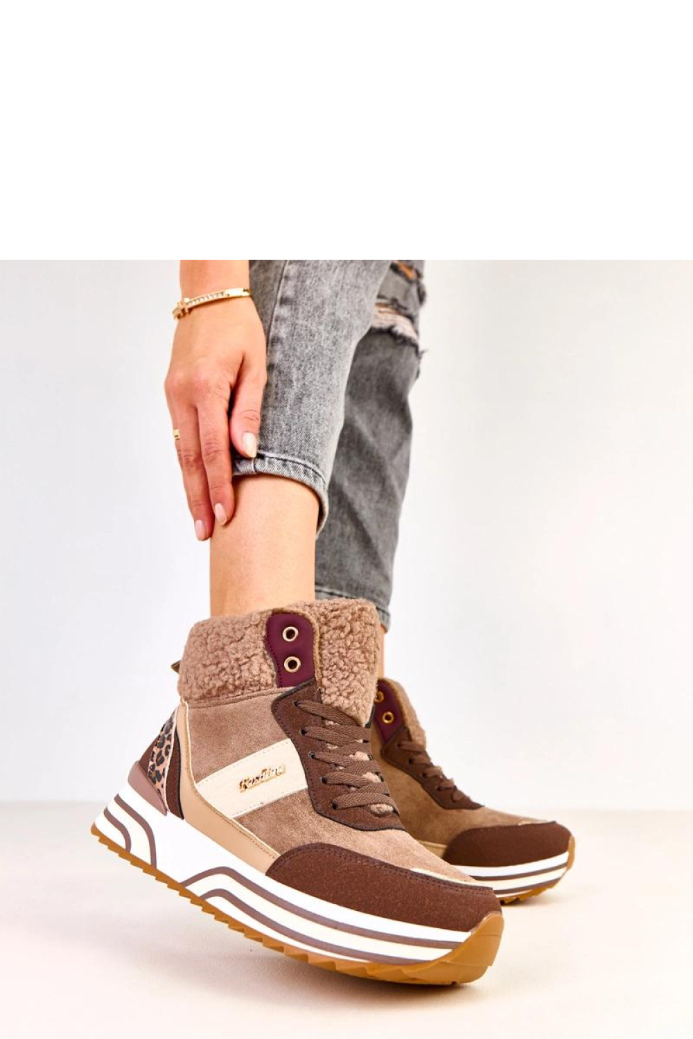 Buty Sportowe Model Mirasen EX5623-4 Brown - Solea - obrazek 3