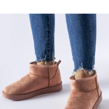 Różowe ocieplane krótkie śniegowce Guglielma – Solea