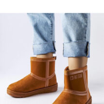 Brązowe śniegowce Big Star KK274612 – Solea