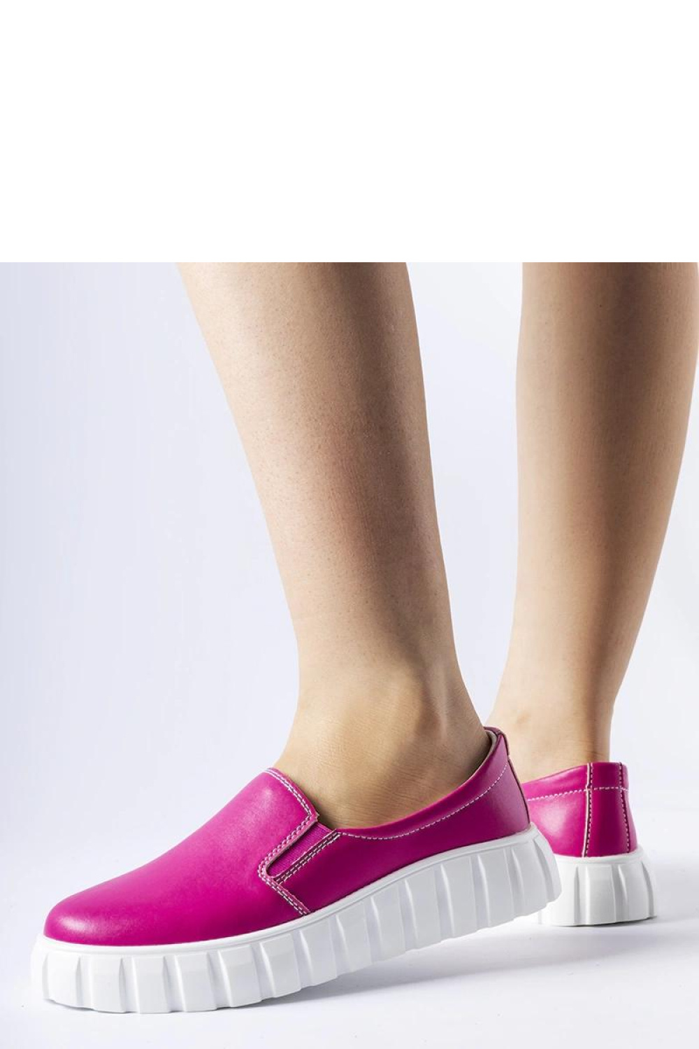 Różowe wsuwane półbuty Igreja - Solea - obrazek 3