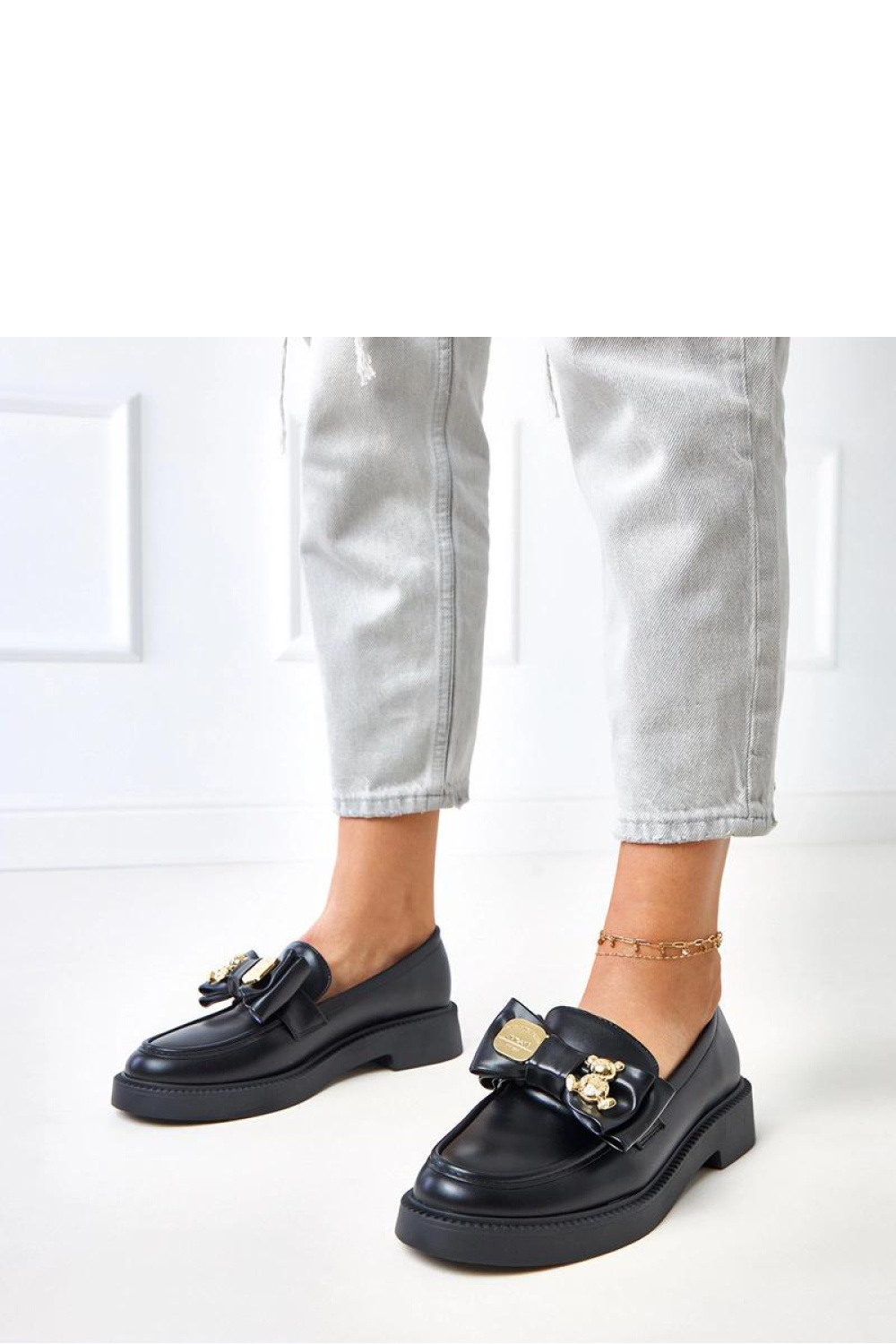 Mokasyny Model Teriwa G1770 Black - Solea