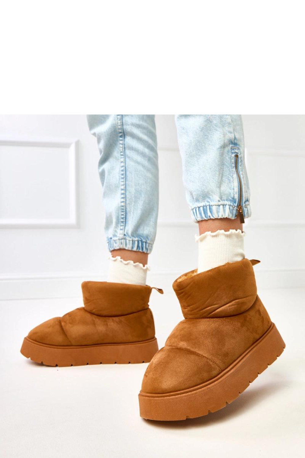 Śniegowce Model Ribeiro C2022-3 Brown - Solea - obrazek 3