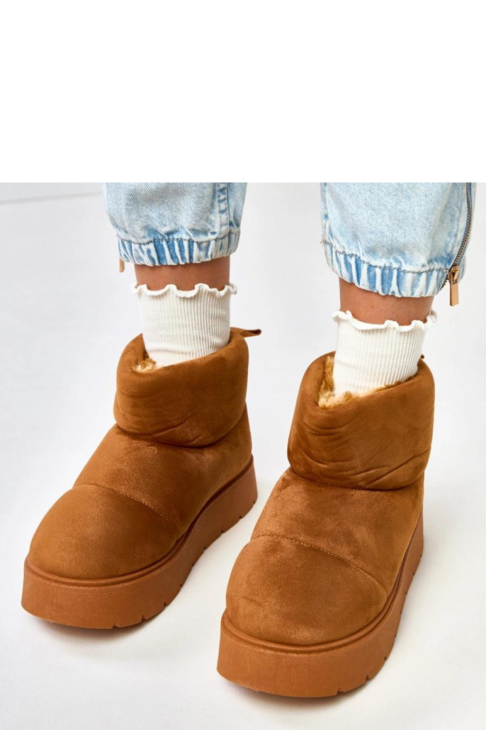 Śniegowce Model Ribeiro C2022-3 Brown - Solea - obrazek 4