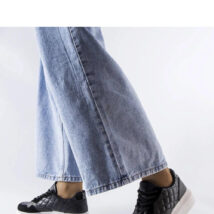 Czarne sneakersy damskie Latoya – Solea