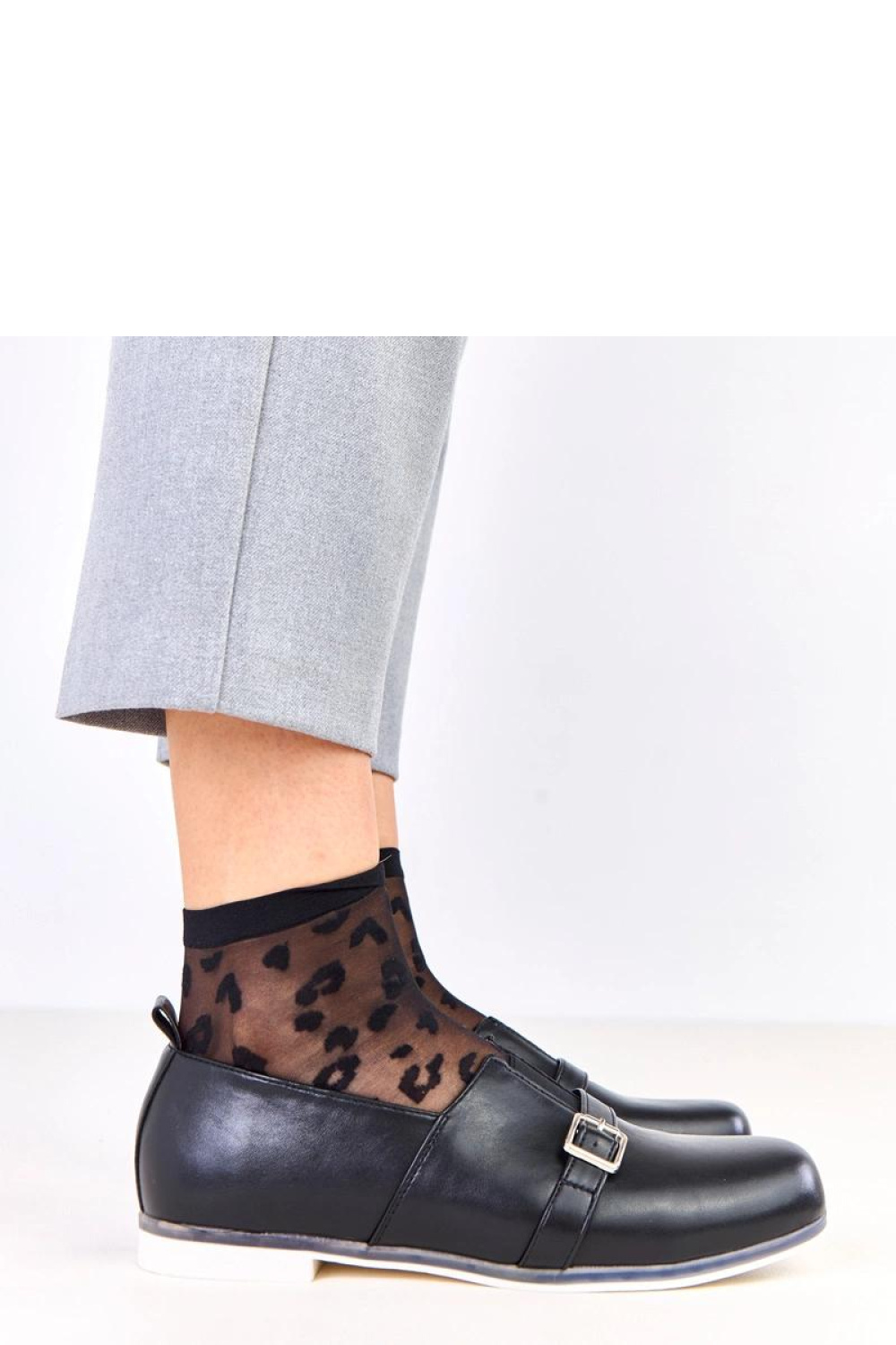 Półbuty Model Klensi C21-8661 Black - Solea - obrazek 2