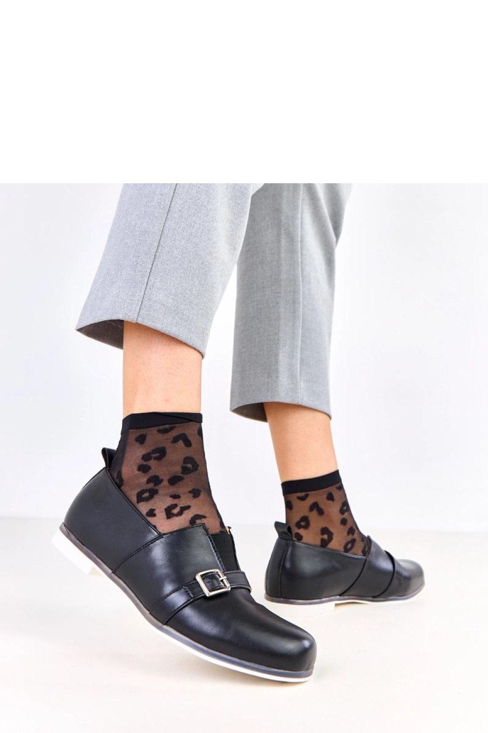 Półbuty Model Klensi C21-8661 Black - Solea - obrazek 3