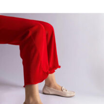 Beżowe mokasyny z kokardką Treja – Solea