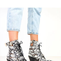 Botki Model Verica K186 Black/White – Solea