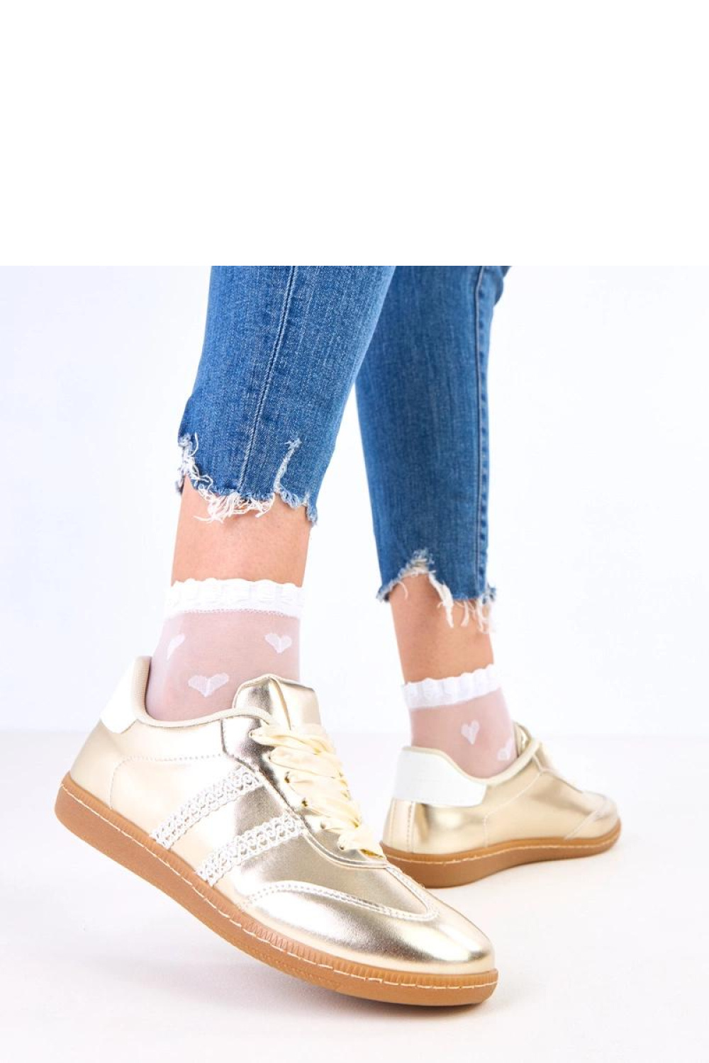 Buty Sportowe Model Model Madres A-110 Gold - Solea - obrazek 2