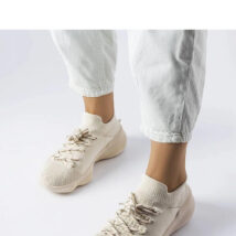 Beżowe buty sportowe damskie Côté – Solea