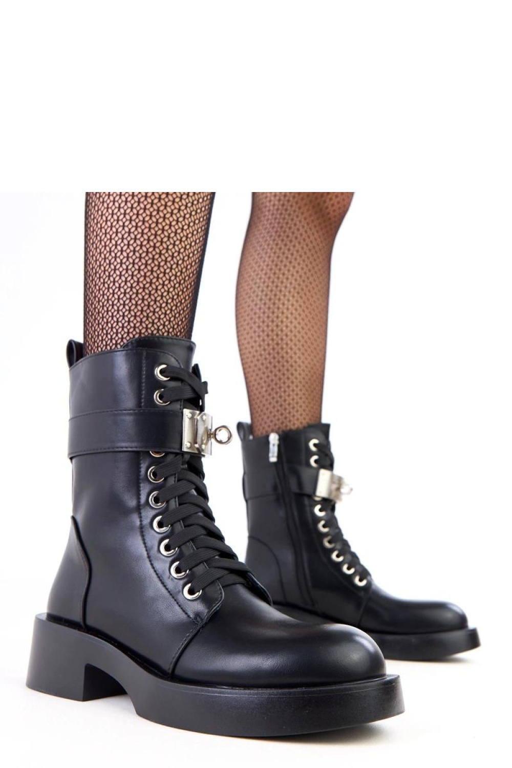 Workery Model Gretta WSK607 Black - Solea - obrazek 2