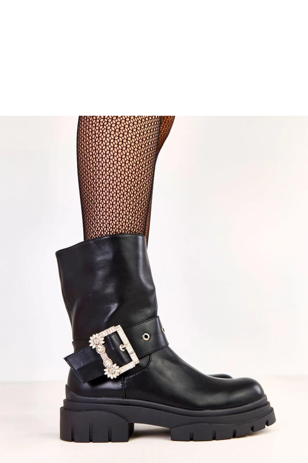 Botki Model Friga K323 Black - Solea - obrazek 2