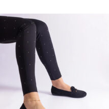 Czarne mokasyny z kokardką Treja – Solea