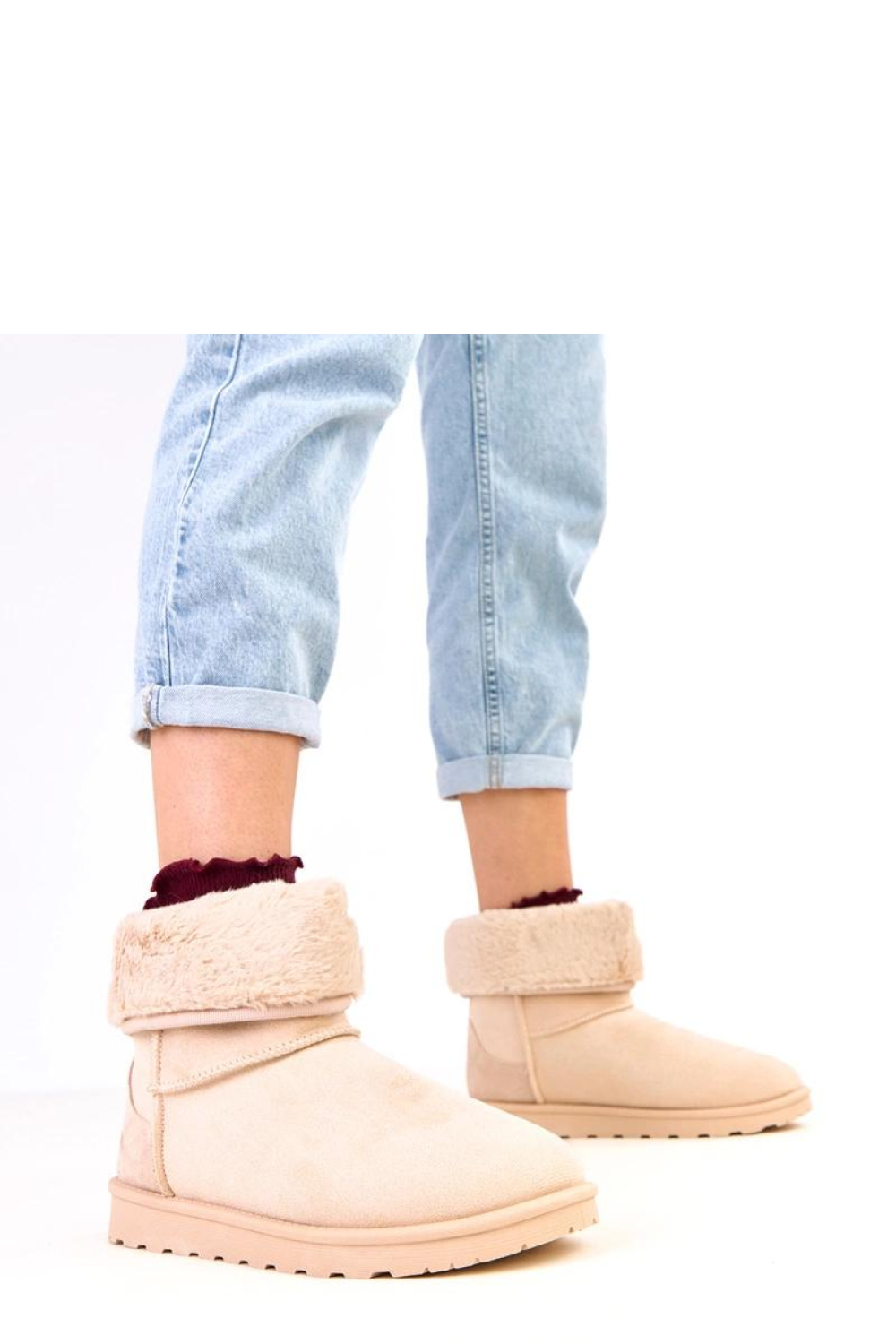 Śniegowce Model Meggi JD-5 Beige - Solea - obrazek 3