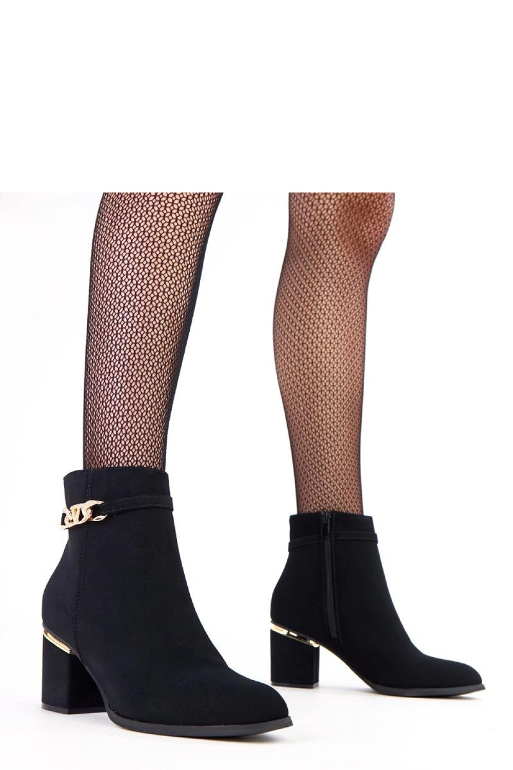 Botki Model Klares E8622 Black - Solea