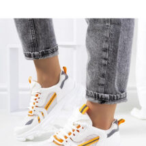 Białe sneakersy damskie Bernier – Solea