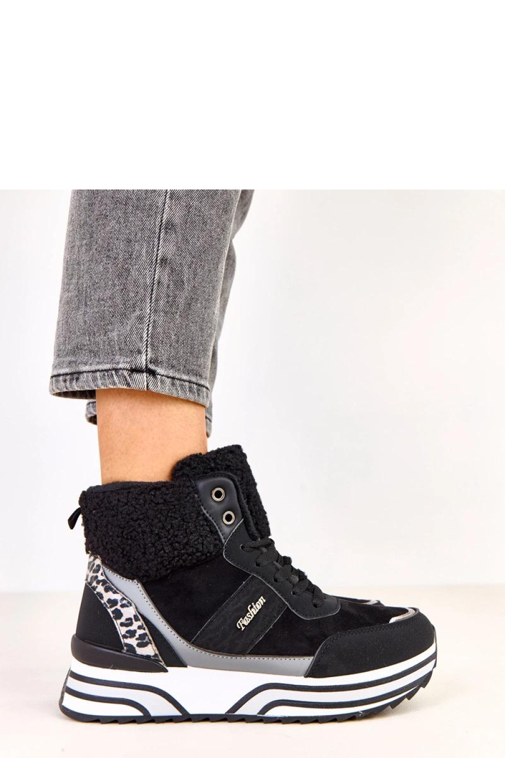 Buty Sportowe Model Mirasen EX5623-1 Black - Solea - obrazek 2