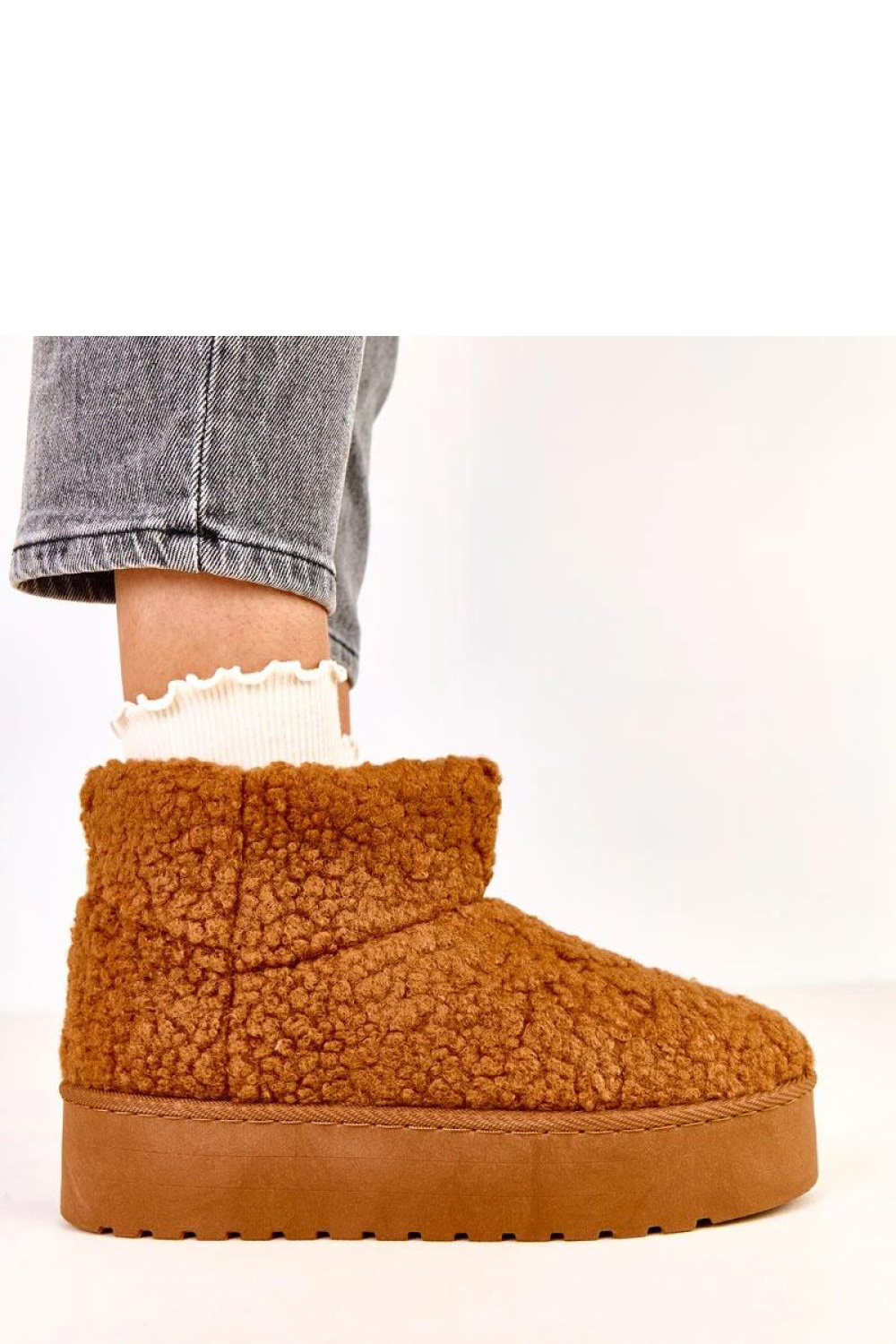 Śniegowce Model Lasso C2035-6 Brown - Solea - obrazek 2