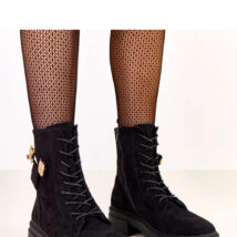 Botki Model Messey D9223 Black – Solea