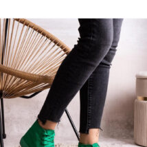 Zielone wysokie trampki Rafife – Solea