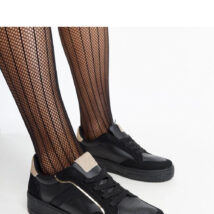 Czarny sneakersy na platformie Walda – Solea