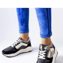 Biało-czarne sneakersy Cecchi – Solea