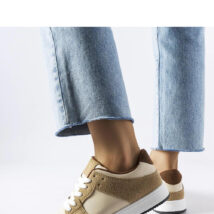 Beżowe sneakersy Jacqueline – Solea