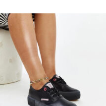 Czarne damskie trampki CROSS JEANS – Solea