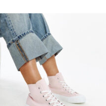 Różowe wysokie trampki Vinka – Solea