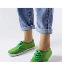 Zielone tenisówki Wang – Solea