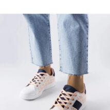 Białe sneakersy z kolorowymi wstawkami Kessla – Solea