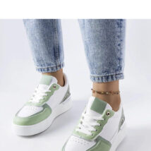 Zielone sneakersy na platformie Tooele – Solea