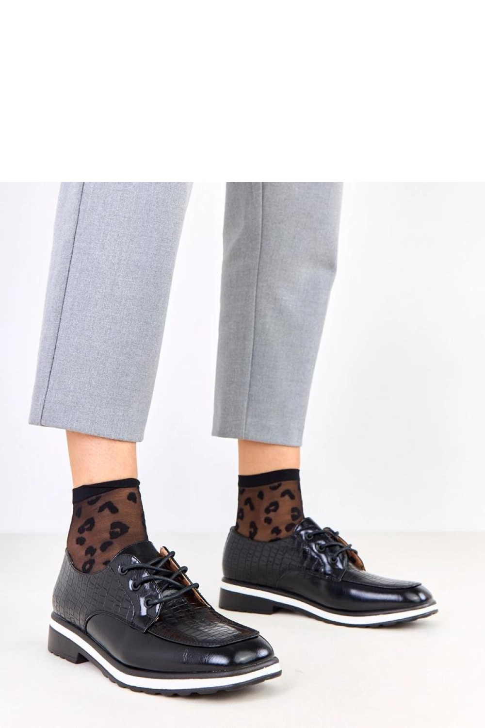 Półbuty Model Kerawa C9131 Black - Solea