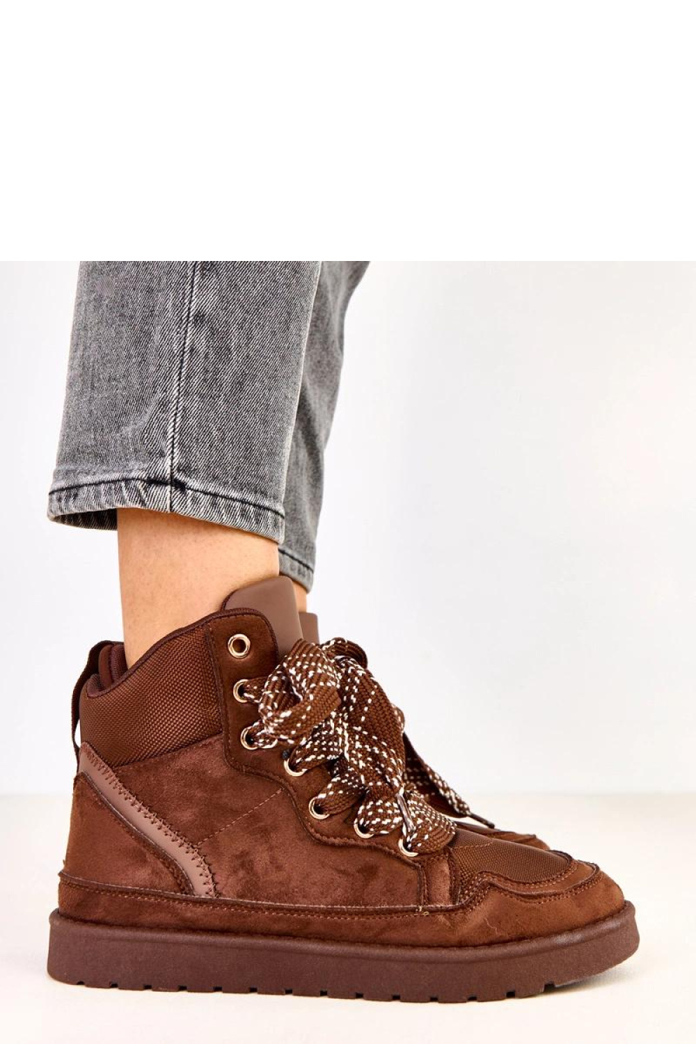 Buty Sportowe Model Klevis C2077-4 Brown - Solea - obrazek 2