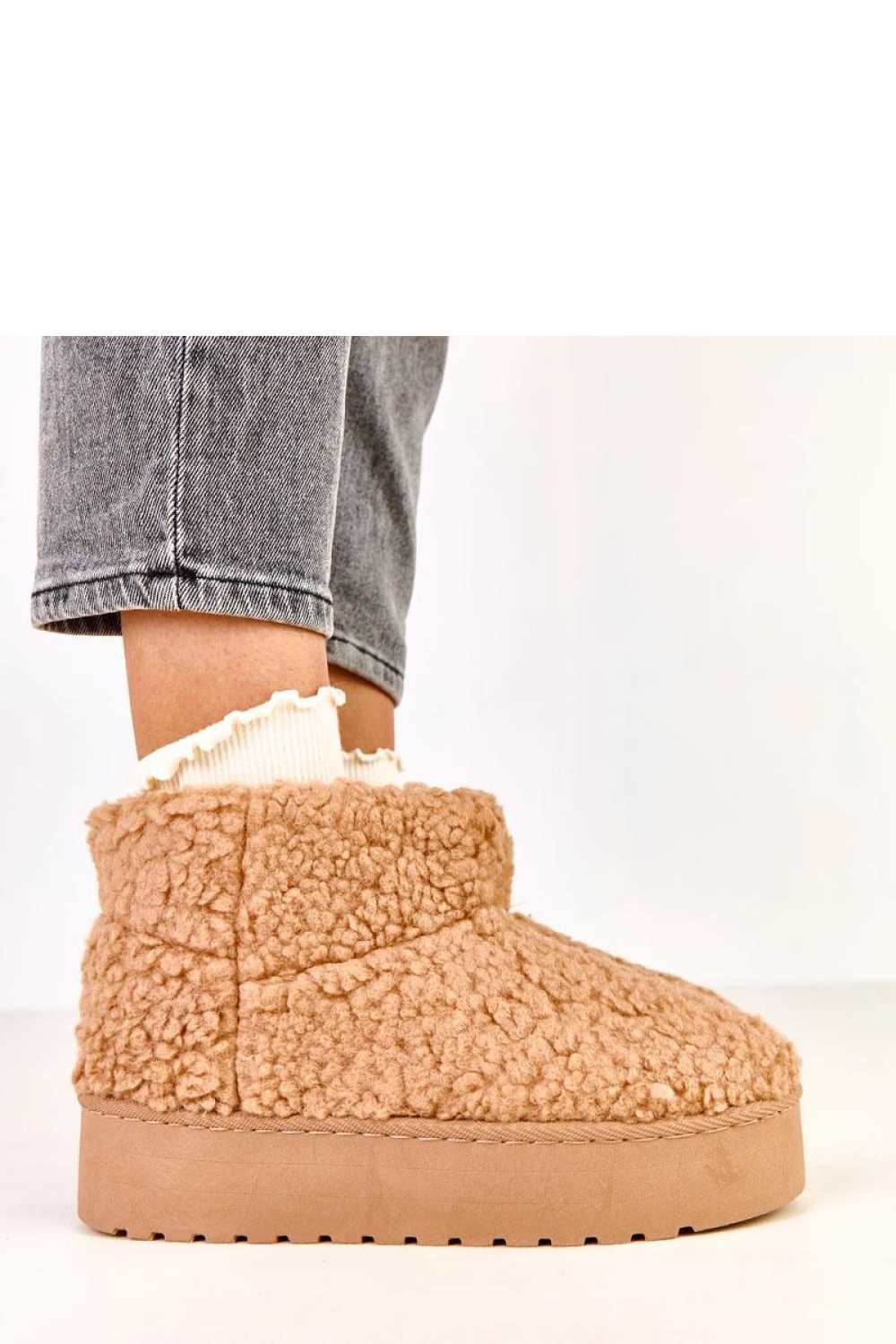 Śniegowce Model Lasso C2035-4 Light Brown - Solea - obrazek 2