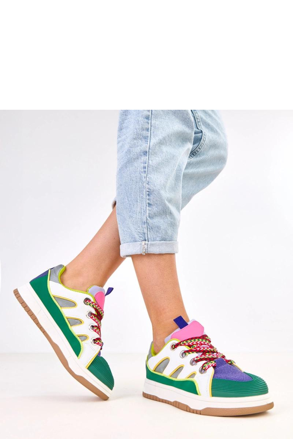 Buty Sportowe Model Neolis 2LO-YD8489-01 Green - Solea - obrazek 2