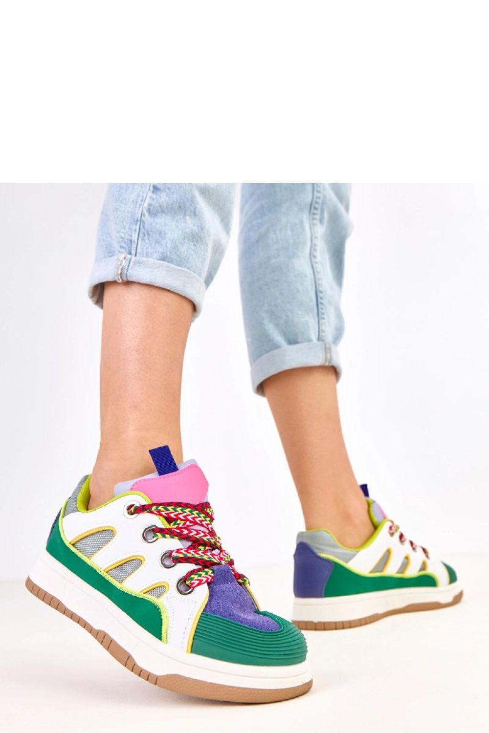 Buty Sportowe Model Neolis 2LO-YD8489-01 Green - Solea - obrazek 3