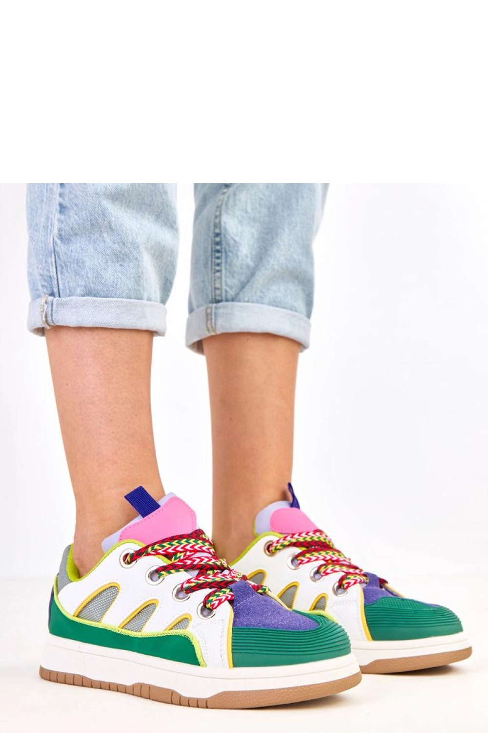 Buty Sportowe Model Neolis 2LO-YD8489-01 Green - Solea - obrazek 4